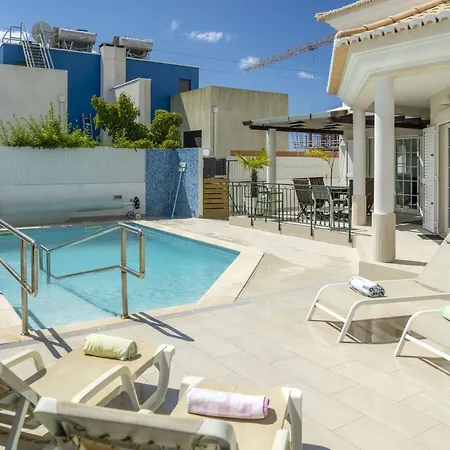 Lv Premier Algarve Fu1- Pool, Ac, Garden, Sea View Villa Moncarapacho